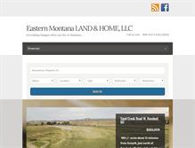 Tablet Screenshot of mtlandhome.com